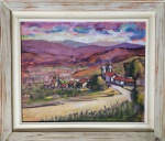 Márcio Schiaz, Mariana, óleo sobre tela, com moldura, 38x46cm