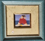 Gustavo Rosa, Série no Campo, 6x7cm, Reprodução Gráfica, com moldura