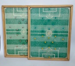 Lote com 2 Jogos de Tabuleiro  de madeira  -  Dedobol  -  Medida:  41 x 31 x  2 cm.