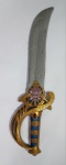 Conservada e Rara Espada de brinquedo dos   -  Piratas do Caribe  -  Estrutura em Plástico rígido  -   Medida: 62 cm de comprimento x 14 cm de largura.  OBS: Apesar de conservada não foi testada. Conforme foto.