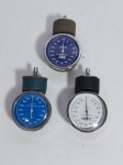 Lote de 3 Manômetros para Aparelho de Pressão.  -  CERTIFIED  - Funcionando.  Conforme foto.