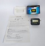 Sem uso, na caixa  -  Medidor de potência de sinal  digital e analógico de Satélite, da marca  - Chipsce modelo:  SF-95  - Satellite Finder  -  Acondicionado na caixa original, acompanha manual de instrução original.  Medida da caixa:  12,5 x 5,5 x 8,5 cm.
