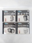 Conservado e Original Lote com 4 CD's  -   MILLENNIUM    -   MÚSICAS DO SÉCULO 20  -   SILVINHO, WANDO, RIO NEGRO & SOLIMÔES,  VINÌCIUS DE MORAES   . Conforme fotos.