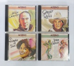 Conservado e Original Lote com 4 CD's  -   ACERVO ESPECIAL   -   RCA   -  1993  -  SÉRGIO REIS, SANDRA DE SÁ,  JOVEM GUARDA, NELSON GONÇALVES. Conforme fotos.
