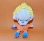 Boneco de pelúcia GOKU SUPER SAIYAJIN, personagem do anime e Mangá Dragon Ball - Dimensão: 27 X 17 cm