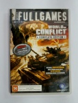 Jogo original para PC DVD - ROM -  WORLD in CONFLICT - Complete Edition  - Acompanha  Revista Fullgames - Nº 95 - 2009 - UBISOFT -  Manual em português. CD conservado, porém não foi testado, vendido no estado conforme fotos. Medida do estojo: 19 cm x 13,5 cm.