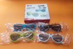 Óculos 3d da LG - Cinema 3D Glasses com 4 unidades na caixa original, para assistir filme na TV - Vide fotos!
