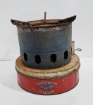 ANTIGO FOGÃOZINHO JACARÉ DA ESSO. CONFORME FOTOS. MEDINDO  23 X 22 CM