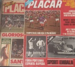 2 Revistas PLACAR !! Edições de Junho de 1975 !! - FORMULA 1 !! e Muito Futebol !! edição de junho de 1889 !! Raridades !! + de 35 Anos atras !! acervo de colecionador !!
