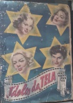 Album de figurinhas !! IDOLOS da TELA !! ediçãodadecada de 1950/1960 !! completo 100% !! com 450 figurinhas !! com biografias etc.. com marcas do tempo de desgaste alguns consertos de fita durex .. acervo de colecionador !! alto valor de mercado !!