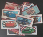 Album - 75 Figurinhas do album CARROS - Disney PIXAR !! editorra Abril !! todas diferentes , nenhuma repetida !! acervo de ncolecionaor , perfeito estado !!
