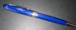 Canetas- Caneta Promocional da FORD !! corpo cor azul !! modelo tipo esferografica !! carga precisa ser trocada !! modelo da Fabrida ofertada aos compradores de carro zero kilometro !!!