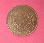 Moeda ;Brasil- valor de 40 reis ano de 1910  !! Material bronze !!   !! Estado de MBC ++ !! Data escassa !!  !!