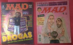 2 revistas !! MAD ,  Wald disney sai da Tumba !! e Tudor que voce queria saber sobre DROGAS  !!