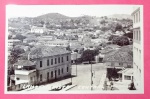 Cartofilia - Lambari  - Minas Gerais !!  Vista Central da Cidade  !! decada de 1950 !! preto e branco !!