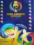 colecionismo-Album de figurinhas  COPA America USA /2016 !! Centenário !! 99% completo !! De total de 450 falta apenas 5 fig. Valor de mercado completo  = 250,00 Reais !perfeito estado !!
