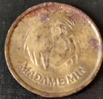 Moeda - Coleção Disney !! personagem de revista quadrinhos !! MADAME MIM @@ !! Raridade dificil de aparecer !! acervo de colecionador !!  revistas