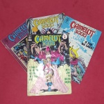 4 Revista !! Serie Completa CAMELOT 3000 !! Editora Abril ano de 1988 !!  Exemplar Nr. 1 , 2 , 3 e 4!!  Raridade !!acervo de colecionador !! !!