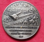 Medalha comemorativa da Associação dos Funcionários do banco do Brasil !! Xerem/ caxias R.J. 30 anos 1951/1981 !! 