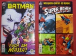 2 revistas !! Batman Especial Contra Coringa e Super Man !! contra 4 cantos do Mundo !!