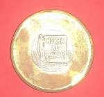 Medalha Marechal Rondon/ bronze ano de 1983, honra ao mérito disco Iracy Clarise com tamanho de 60mm diâmetro.