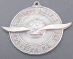 Medalha - Comeorativa  da Empresa Aérea Cruzeiro do Sul !! comeorativa aos 30 anos atuando !! 1927/ 1957 !! lindo desenho de passaro !! acervo de colecionador !!