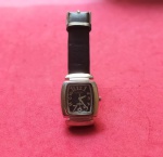 Relogio - Marca Citizen antigo !! FUNCIONANDO !!! modelo bateria !! pulseira de couro preta  !!  , acervo de colecionador !!