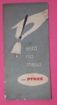 Colecionismo - Livro de Receitas de Culinária da Fábrica Pirex - RARIDADE - Década de 1960!!!