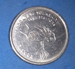 Moeda / Brasil !! 10 Centavos Comemorativo !! FAO  !! ano 1995  !! peça muito escassa !!
