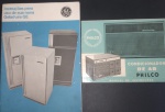 Colecionismo- 2 catalogos !!  tipo manual de instrução da Philco ;;GE  de Ar Condicionado !! e Geladeira decada de 1980 !! acervo de colecionador !!