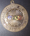 Medalha da PETROBRAS !! Comemorativa da REDUC !! Refinaria de Duque de Caxias R.J. !! sesquicentenário 1961  ate 1972 !! cor de bronze diametro de 40mm !! acervo de colecionador !!