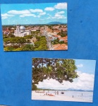 2 Postais - Brasil - Boa vista / Roraima !! + fortaleza Ceará !!! Praia e Igreja !!