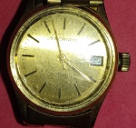Relogio - Modelo feminino - marca TECHNOS automatico 567-4000  !! Funcionando !! com calendario !! , acervo de colecionador !!  !!!!