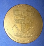 Medalha do Jubileu da Universidade Santa Ursula R.J. data de  1939/1985 !!! Fabricação Casa da moeda !! CMB numerada (261) apenas 500 anidades !! Material bronze !!!