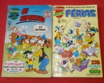 Revista- 2 almanaques Disney especial- A - férias + B - Os super tios, 22 histórias cada 1 com mais de 200 páginas