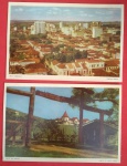 Postal :  2 Cartãos Postais , Campos de jordão , decada de 1960 / Cidade de Campinas/S.P