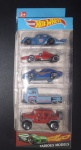 Colecionismo- 5 Miniaturas HOT WHEEL !!! caixa fechada todos os modelos diferentes !! coleção Turbo Club !! cores variadasa !! valor inicial muito abaixo de mercado !!