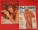 Revista - Playboy !! Cleo Brandão e Katia Maranhão !!  !! edições de 1991 e 1999 raridades bem antigas !! acervo de colecionador !!  valor de mercado muito maior !!