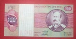   Cedula/ Brasil - valor 100 Cruzeiros (1970) !!Ass. Antonio Delfim Neto !! Valor de mercado= 30,00   !! 