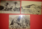 3 cartões Machupichu Peru, ano de 1960, preto e branco