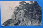 Cartofilia - Bondinho do Alto do Corcovado /R.J. !!!!, com selo de época !! Ano de 1913 !!! apresenta falha no canto superior .