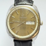 CHAMPION - Relógio automático, funcionando. Pulseira: 19mm. Caixa: 3,7cm x 3,7cm, vertical x horizontal, sem contar a coroa. ***ATENÇÃO! ESTE RELÓGIO NÃO POSSUI GARANTIA DE FUNCIONAMENTO. Produto sendo vendido conforme ESTADO, testado, ou não, diz respeito apenas ao momento da catalogação. Recomenda-se revisão.*** Se necessário, solicitar mais fotos, vídeos ou perguntas para análise via e-mail reidaantiguidade@gmail.com, Obrigado pela visita!