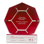 Rarissimo - Rede Da Final da Copa Do Mundo 2014 - Alemanha X Argentina - Uma lembrança fantástica da historica final da Copa do Mundo 2024 no Brasil entre Alemanhe e Argentina - Item chancelado pela Ptrocinadora Master da Copa COCA COLA, que criou pouquissimas peças desta reliquia para presentear diretores e Ceo's de empresas parceiras, e integrantes do Governo Brasileiro. Caixa original em perfeito estado de conservação nas medidas de 20.5cm x 26.5cm, peso 730gr, item unico na LeiloesBr que estava separado para a ocasião da Copa 2026.