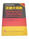 Chinesisch-Deutsches Universalwörterbuch (2006); Editora Fremdsprachige Literatur; Encadernação Edit