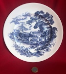 Prato de jantar é um Enoch Wedgwood Countryside original fabricado entre 1966 e 1968.