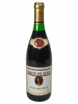BEBIDA, uma (1) garrafa de vinho tinto Baron de Senac, Vin de Table Rouge, contendo 75 cl. Sem garantia de integridade do líquido.