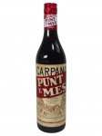 BEBIDA, uma (1) garrafa de aperitivo italiano Carpano Punt e Mes, produzido em Torino. 750ml. Sem garantia de integridade do líquido.