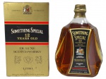 BEBIDA, uma (1) garrafa de whisky escocês Something Special, 12 Years Old, De Luxe Scotch Whisky, contendo 1 litro, acompanhada de caixa. Sem garantia de integridade do líquido.