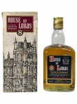 BEBIDA, uma (1) garrafa de whisky escocês House of Lords, 8 years old, produto da Escócia, contendo 750 ml, acompanhada de caixa. Sem garantia de integridade do líquido.