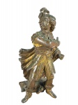 ESCOLA FRANCESA, uma (1) escultura confeccionada em bronze representando Fidalgo da Corte do Rei Luís XV, possivelmente c. 1900, medindo 21,5cm de altura.